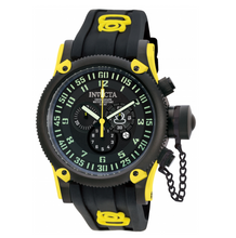 Load image into Gallery viewer, Invicta Russian Diver Yellow Black Men's 52mm Swiss Chronograph Watch 10181 RARE-Klawk Watches