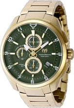 Load image into Gallery viewer, TechnoMarine Ocean Quantum Men's 44mm Green & Gold Chronograph Watch TM-318131-Klawk Watches