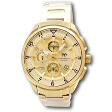 Load image into Gallery viewer, TechnoMarine Ocean Quantum Men's 44mm Triple Gold Chronograph Watch TM-318130-Klawk Watches