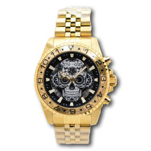 Load image into Gallery viewer, Invicta Pro Diver Dia Day Los Muertos 43mm Gold Skull Floral Chrono Watch 48951-Klawk Watches