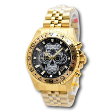 Load image into Gallery viewer, Invicta Pro Diver Dia Day Los Muertos 43mm Gold Skull Floral Chrono Watch 48951-Klawk Watches