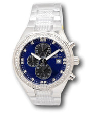 Load image into Gallery viewer, Invicta Specialty Lux Men's 45mm Blue Dial Crystals Silver Chrono Watch 38609-Klawk Watches