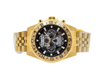Load image into Gallery viewer, Invicta Pro Diver Dia Day Los Muertos 43mm Gold Skull Floral Chrono Watch 48951-Klawk Watches