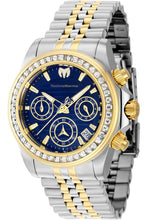 Load image into Gallery viewer, Technomarine Manta Ray Women's 38mm Blue Dial Crystal Chrono Watch TM-222024-Klawk Watches