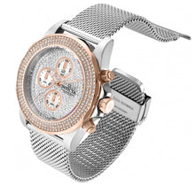 Load image into Gallery viewer, Invicta Pro Diver 43mm Men’s Luxury Chronograph Rose Gold Pave Crystal MOP Watch-Klawk Watches