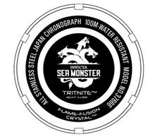 Load image into Gallery viewer, Invicta Sea Monster Midnight Dark Current Mens 50mm Lume Dial Chrono Watch 37666-Klawk Watches