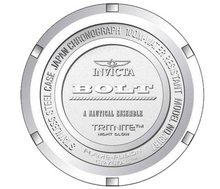 Load image into Gallery viewer, Invicta Bolt King Cable Men's 52mm Blue Dial Gold Chronograph Watch 39187-Klawk Watches