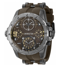 Load image into Gallery viewer, Invicta Coalition Forces Sniper Mens 50mm 4-Time Zone Brown Military Watch 39357-Klawk Watches