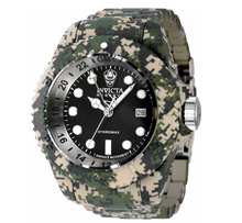 Load image into Gallery viewer, Invicta Hydromax Green Camo Hydroplated Men's 52mm Swiss Quartz Watch 40462-Klawk Watches