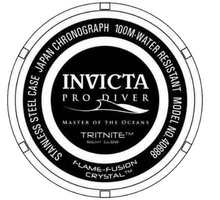 Load image into Gallery viewer, Invicta Pro Diver Men's 48mm Purple Carbon Fiber Dial Chrono GMT Watch 40688-Klawk Watches