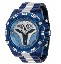 Load image into Gallery viewer, Invicta Star Wars Bo Katan Mens 52mm Limited Ed Blue Chronograph Watch 41257-Klawk Watches
