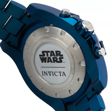 Load image into Gallery viewer, Invicta Star Wars Bo Katan Mens 52mm Limited Ed Blue Chronograph Watch 41257-Klawk Watches