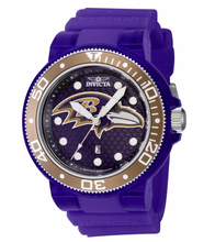 Load image into Gallery viewer, Invicta NFL Baltimore Ravens Men's 52mm Pro Diver Limited Silicone Watch 41456-Klawk Watches