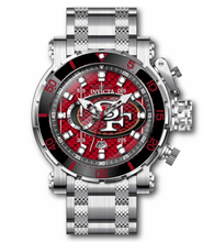 Load image into Gallery viewer, Invicta NFL San Francisco 49ers Men's 52mm Red Carbon Fiber Chrono Watch 41617-Klawk Watches