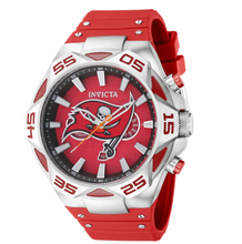 Load image into Gallery viewer, Invicta NFL Tampa Bay Buccaneers Men's 52mm Red Chronograph Watch 41783 RARE-Klawk Watches