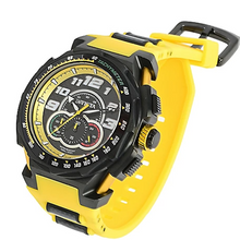 Load image into Gallery viewer, Invicta JM Correa S1 Rally Mens 51mm Carbon Fiber Yellow Chronograph Watch 43799-Klawk Watches