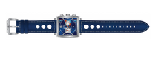 Load image into Gallery viewer, Invicta S1 Rally Cuadro Men's 45mm Dark Blue GMT Leather Chrono Watch 44299-Klawk Watches