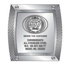 Load image into Gallery viewer, Invicta S1 Rally Cuadro Men's 45mm Gold GMT Brown Leather Chrono Watch 44300-Klawk Watches