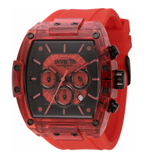 Load image into Gallery viewer, Invicta S1 Rally Diablo Men's 48mm Clear Red Anatomic Dial Chrono Watch 44352-Klawk Watches
