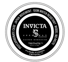 Load image into Gallery viewer, Invicta Speedway Clear Anatomic Dual Time Men's 48mm Clear Blue Watch 44375-Klawk Watches