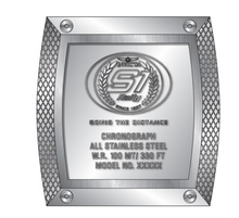 Load image into Gallery viewer, Invicta S1 Rally Cuadro Monaco Men's 45mm Black GMT Leather Chrono Watch 44747-Klawk Watches