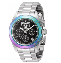 Load image into Gallery viewer, Invicta NFL Las Vegas Raiders Speedway 40mm Iridescent Chrono Watch 44983-Klawk Watches