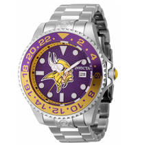 Load image into Gallery viewer, Invicta NFL Minnesota Vikings Men's 47mm Grand Diver Automatic Watch 45041-Klawk Watches