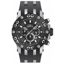 Load image into Gallery viewer, Invicta Subaqua Double Black Men's 51mm Poly Band 500M Chronograph Watch 46511-Klawk Watches