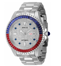 Load image into Gallery viewer, Invicta Grand Diver Automatic Men's 47mm Pave Crystal Pepsi Bezel Watch 46635-Klawk Watches