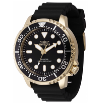 Load image into Gallery viewer, Invicta Pro Diver Men's 48mm Black Dial Lume Markers Gold Quartz Watch 47226-Klawk Watches