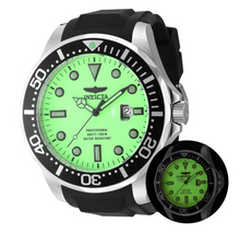 Load image into Gallery viewer, Invicta Mega Pro Diver 60mm Men's Quartz Watch Green Lume Dial 48031 Rare-Klawk Watches