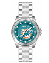 Load image into Gallery viewer, Invicta Pro Diver NFL Miami Dolphins Men's 48mm Stainless Quartz Watch 48087-Klawk Watches