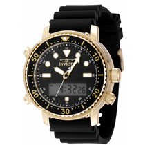 Load image into Gallery viewer, Invicta Pro Diver Men's 46.5mm Gold Dual Time Digital Ana-Digi Watch 48369-Klawk Watches