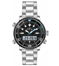Load image into Gallery viewer, Invicta Pro Diver 46.5mm Men's Stainless Ana-Digi Dual Time Watch 48370-Klawk Watches