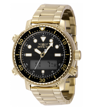 Load image into Gallery viewer, Invicta Pro Diver Men's 46.5mm Gold Dual Time Digital Ana-Digi Watch 48372-Klawk Watches