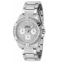 Load image into Gallery viewer, Invicta Celestial Luxe Ladies 37mm Ice Pave Crystal Quartz Watch 48563-Klawk Watches