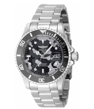 Load image into Gallery viewer, Invicta Pro Diver Men’s 40mm Stealth Gray Camo Dial Stainless Steel Watch 48566-Klawk Watches
