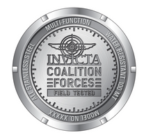Load image into Gallery viewer, Invicta Coalition Forces Spline Command Mens 50mm Green Tint Crystal Watch 49199-Klawk Watches