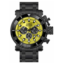 Load image into Gallery viewer, Invicta Coalition Forces Night Hawk Yellow Men's 52mm Chrono Watch Black 49229-Klawk Watches