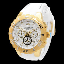 Load image into Gallery viewer, TechnoMarine Cruise Medusa Mens 44mm White Gold Chronograph Watch TM-115077-Klawk Watches