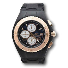 Load image into Gallery viewer, TechnoMarine Cruise JellyFish Mens 46mm Black Pearl Dial Rose Gold Chrono Watch-Klawk Watches