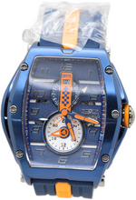 Load image into Gallery viewer, Invicta S1 Rally Diablo Racing RPM Men's 50mm Blue & Orange Quartz Watch 47388-Klawk Watches