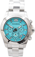 Load image into Gallery viewer, TechnoMarine Manta Ray Men's 42mm Turquoise Chronograph Watch TM-225121-Klawk Watches