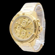 Load image into Gallery viewer, TechnoMarine Oceanico Triple Gold Mens 4mm Stainless Sport Chrono Watch TM325017-Klawk Watches