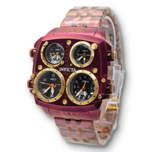 Load image into Gallery viewer, Invicta Aviator Zulu Time 4 Time Zone Men's 50mm Burgundy Red Quartz Watch 50656-Klawk Watches