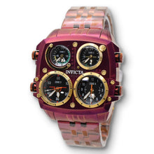 Load image into Gallery viewer, Invicta Aviator Zulu Time 4 Time Zone Men's 50mm Burgundy Red Quartz Watch 50656-Klawk Watches