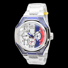 Load image into Gallery viewer, Invicta Racing Hex Racer Men's 46mm White Dial Blue Day Date Quartz Watch 50061-Klawk Watches