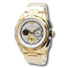 Load image into Gallery viewer, TechnoMarine Ocean Nomad Men's 43mm Silver Dial Gold Chronograph Watch TM-318093-Klawk Watches
