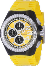 Load image into Gallery viewer, TechnoMarine Cruise JellyFish Mens 45mm Yellow Crystals Chrono Watch TM-121184-Klawk Watches