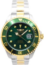 Load image into Gallery viewer, Invicta Pro Diver Automatic 35727 Men's 47mm Green Dial Two Tone Gold Watch-Klawk Watches